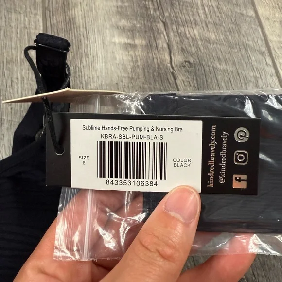 Kindered Bravely‎ Black Nursing Bra - Picture 10 of 13